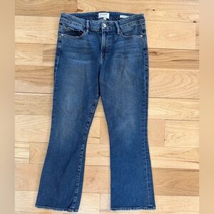 Frame jeans size 28- le crop mini boot